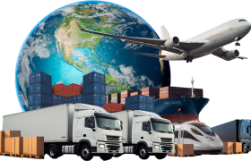 حمل کالا از آلمان و اروپا: دروازه ورود به کیفیت و تکنولوژی 15 logistics transports collage design 1